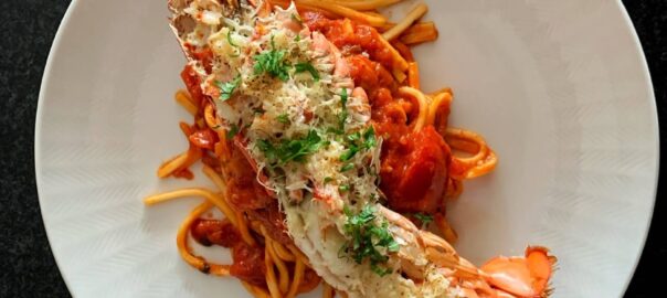 Spicy Lobster Spaghetti